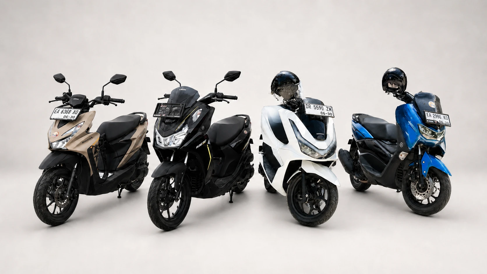Weekly and monthly motorbike rental in West Sumbawa